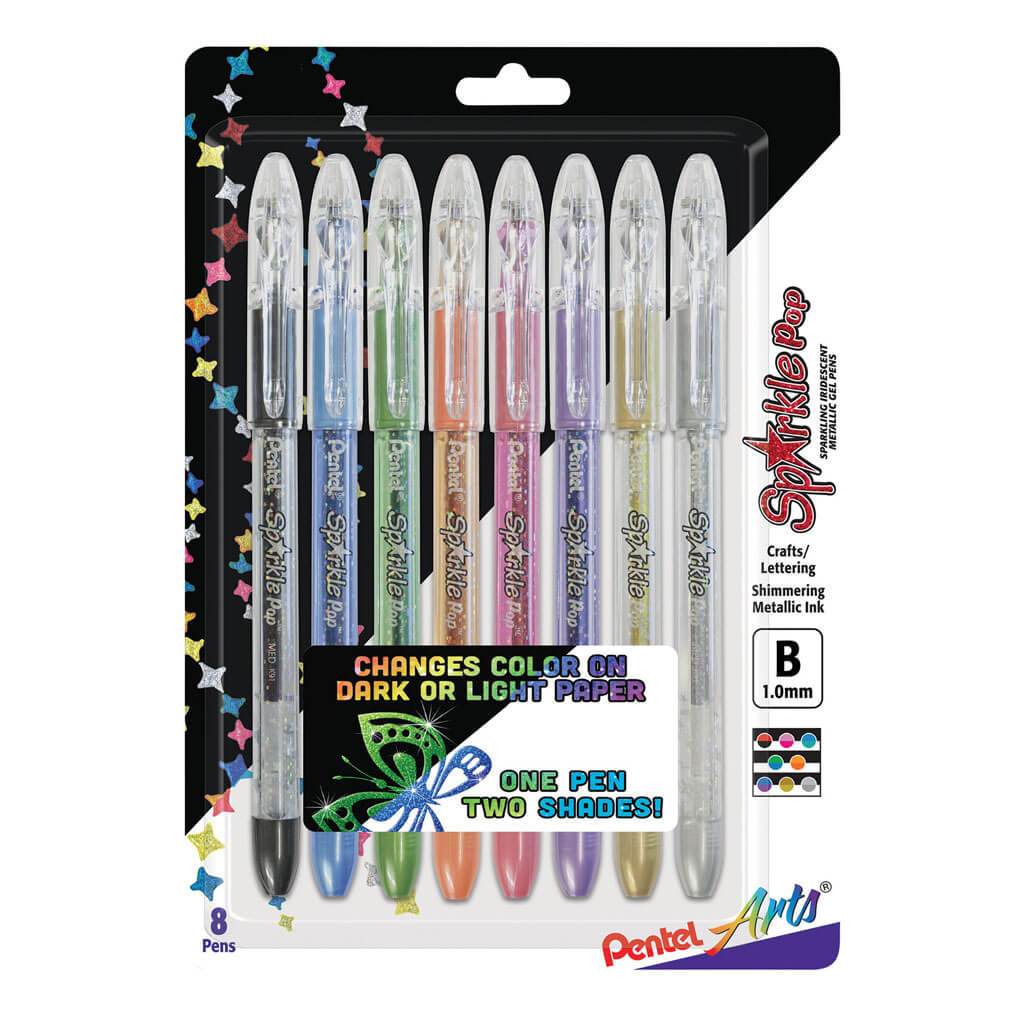 PENTEL ARTS SPARKLE GEL PEN POP METALLIC MEDIUM LINE 1.0MM