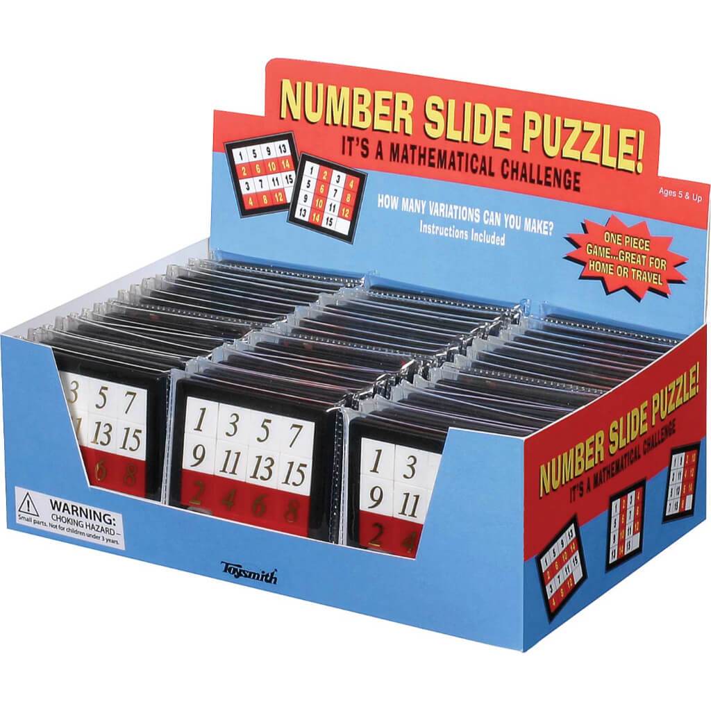 Number Slide Puzzle 