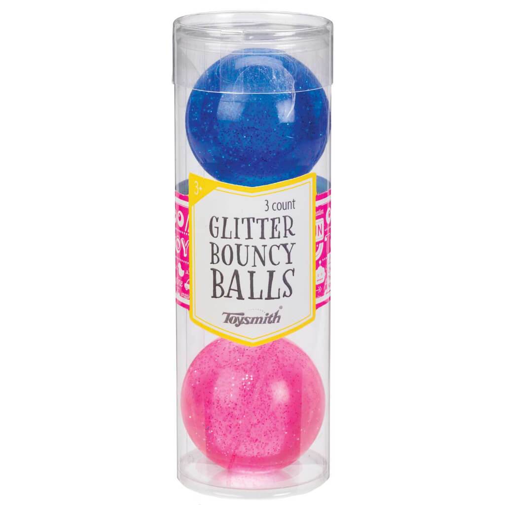 Glitter Bouncy Balls 