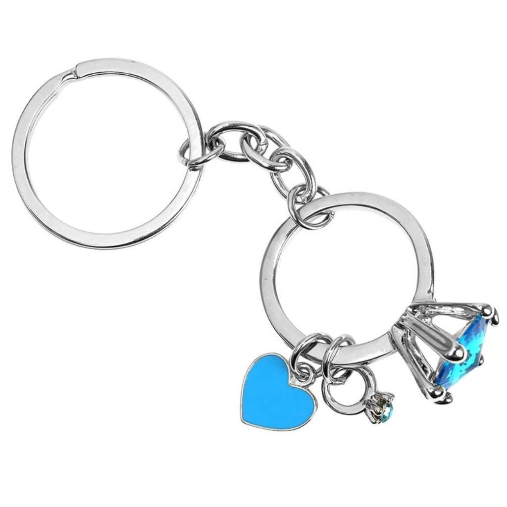 KEYCHAIN RING BLING 