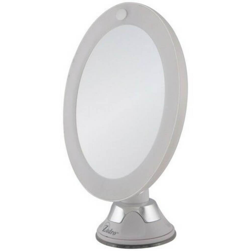 Z'SWIVEL LED 10X POWER SUCTION CUP MIRROR IN M 