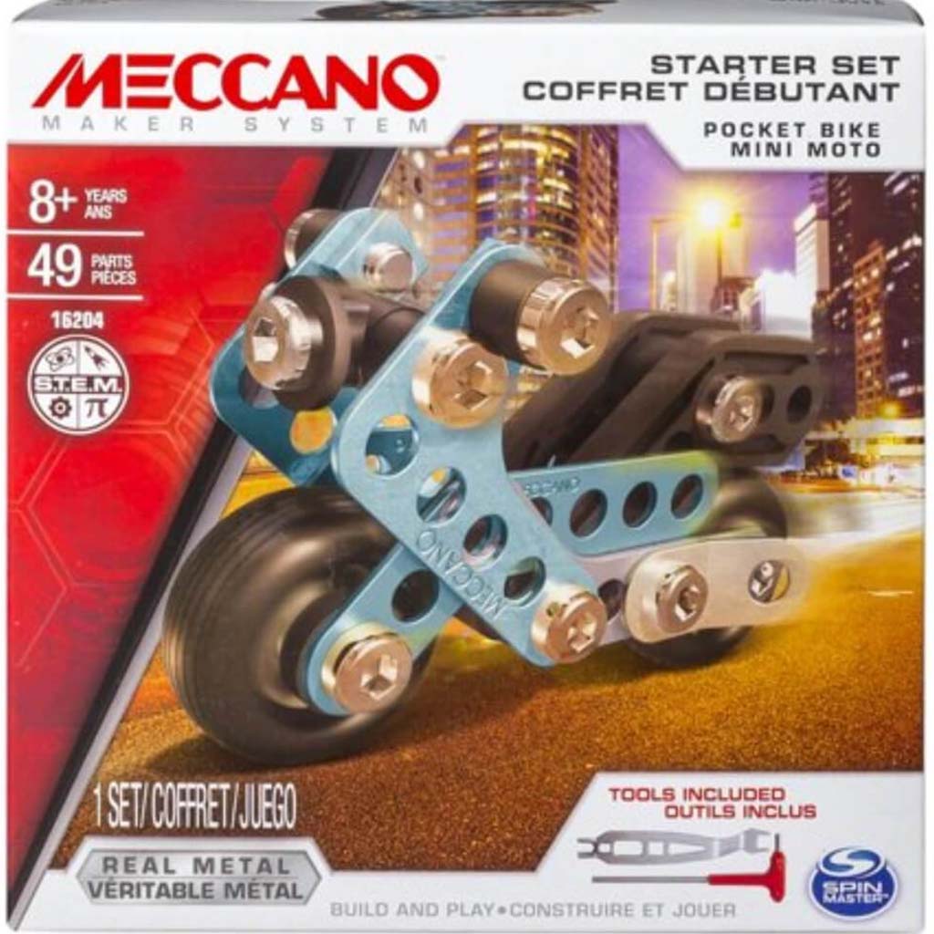 Meccano Starter Set Poket Bike 