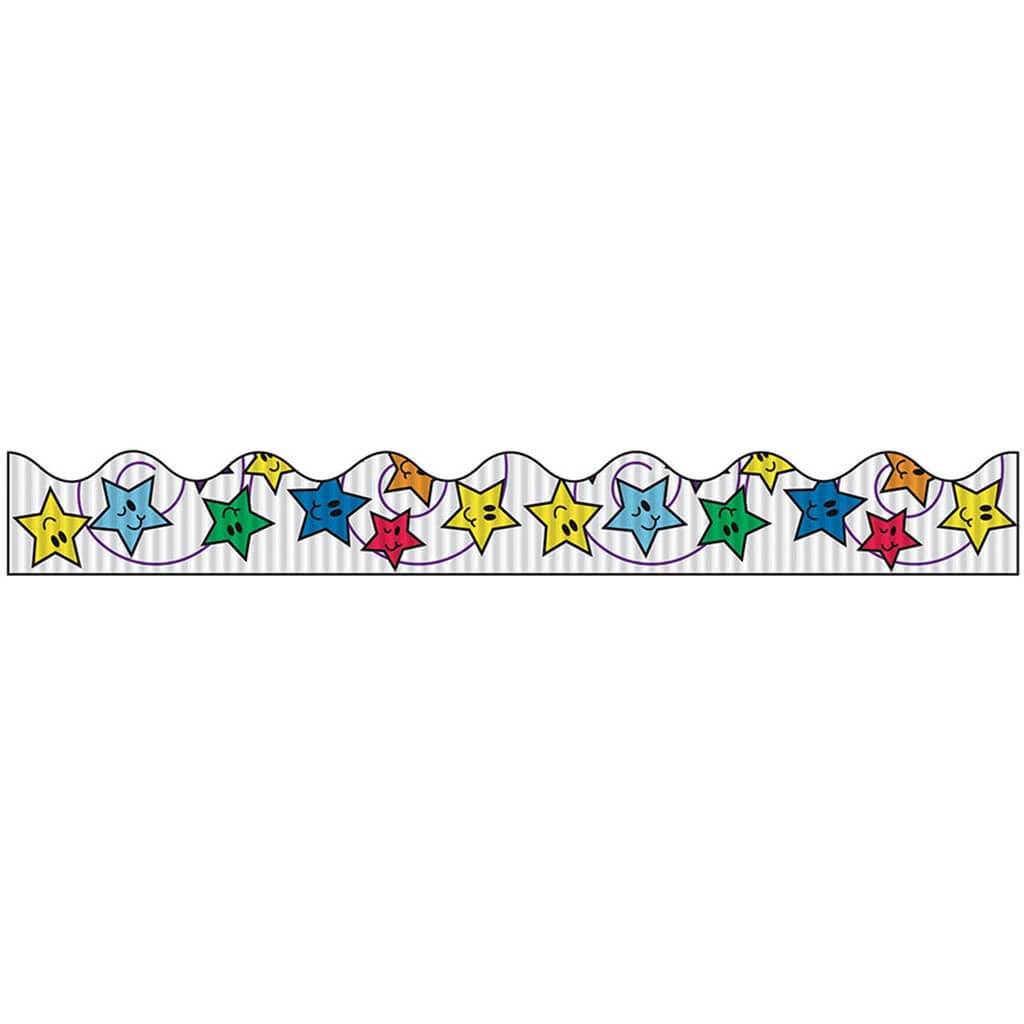 Bordette Decorative Border 2.25in x 25ft Stars