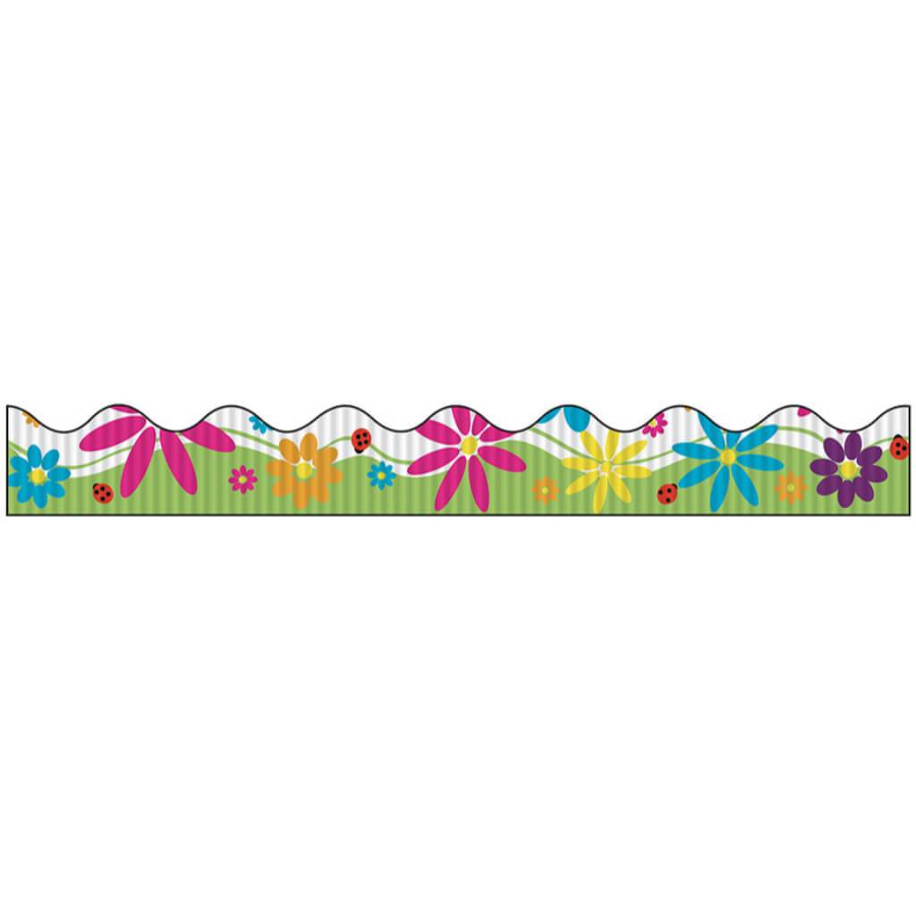 Flowers Bordette Decorative Borders 2-1/4in x 25ft