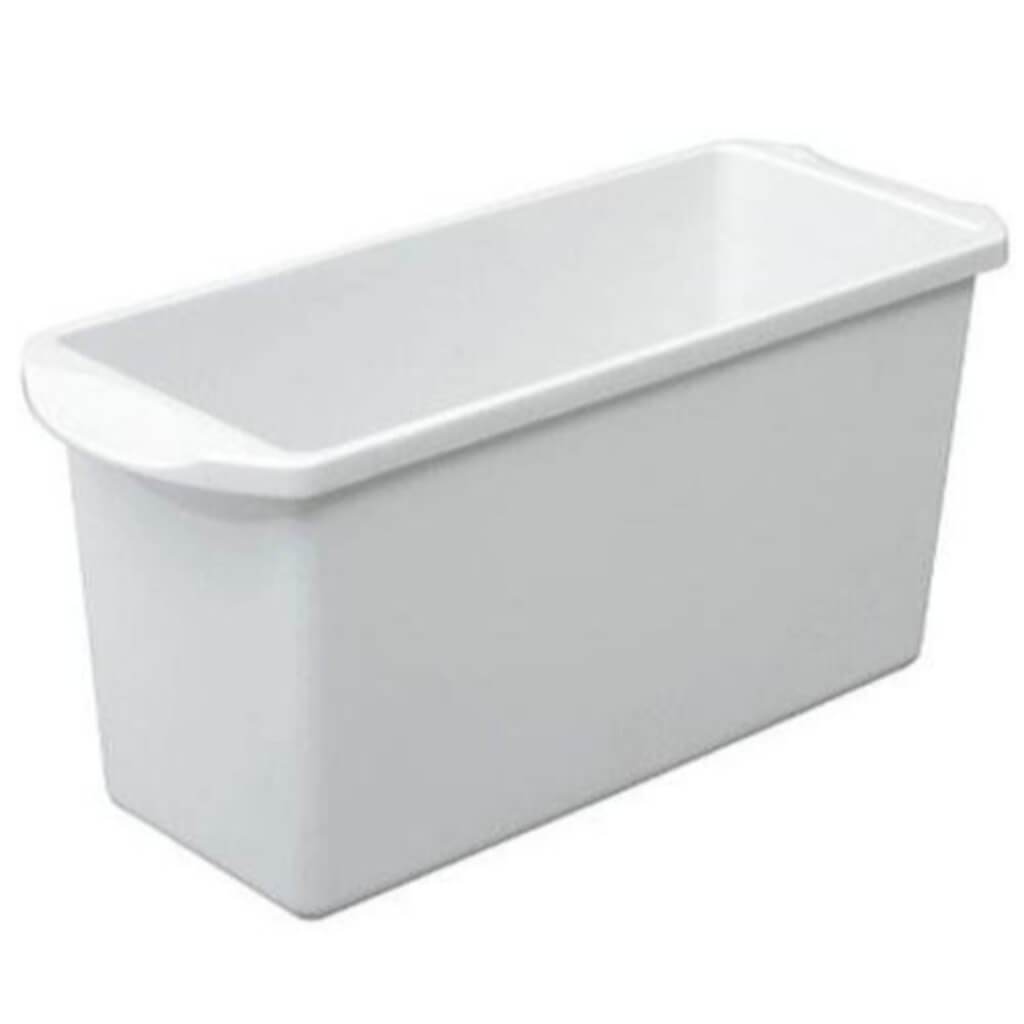 ICE CUBE STORAGE BIN WHITE 