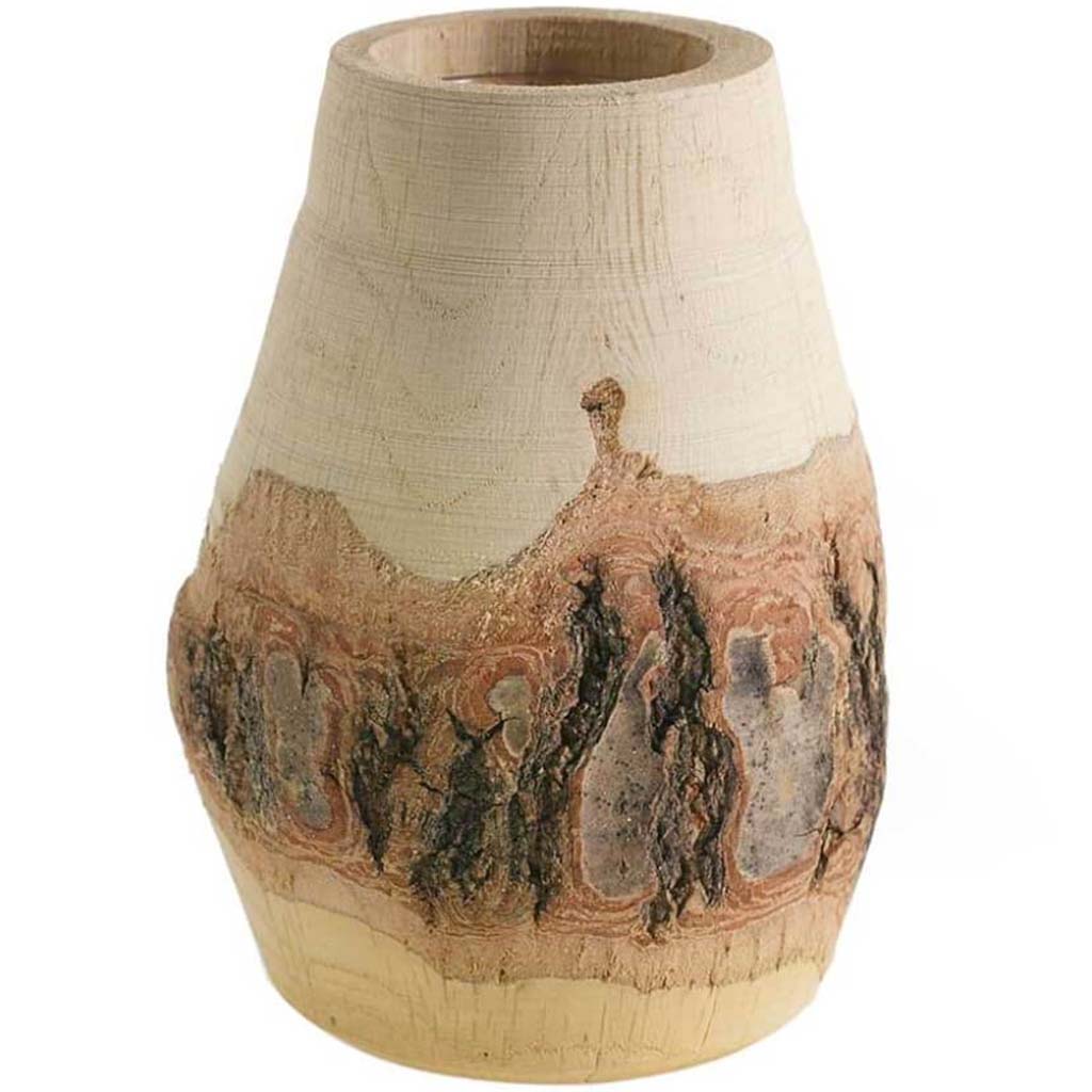 BAREWOOD CANDLEHOLDER 2.75"X 4 