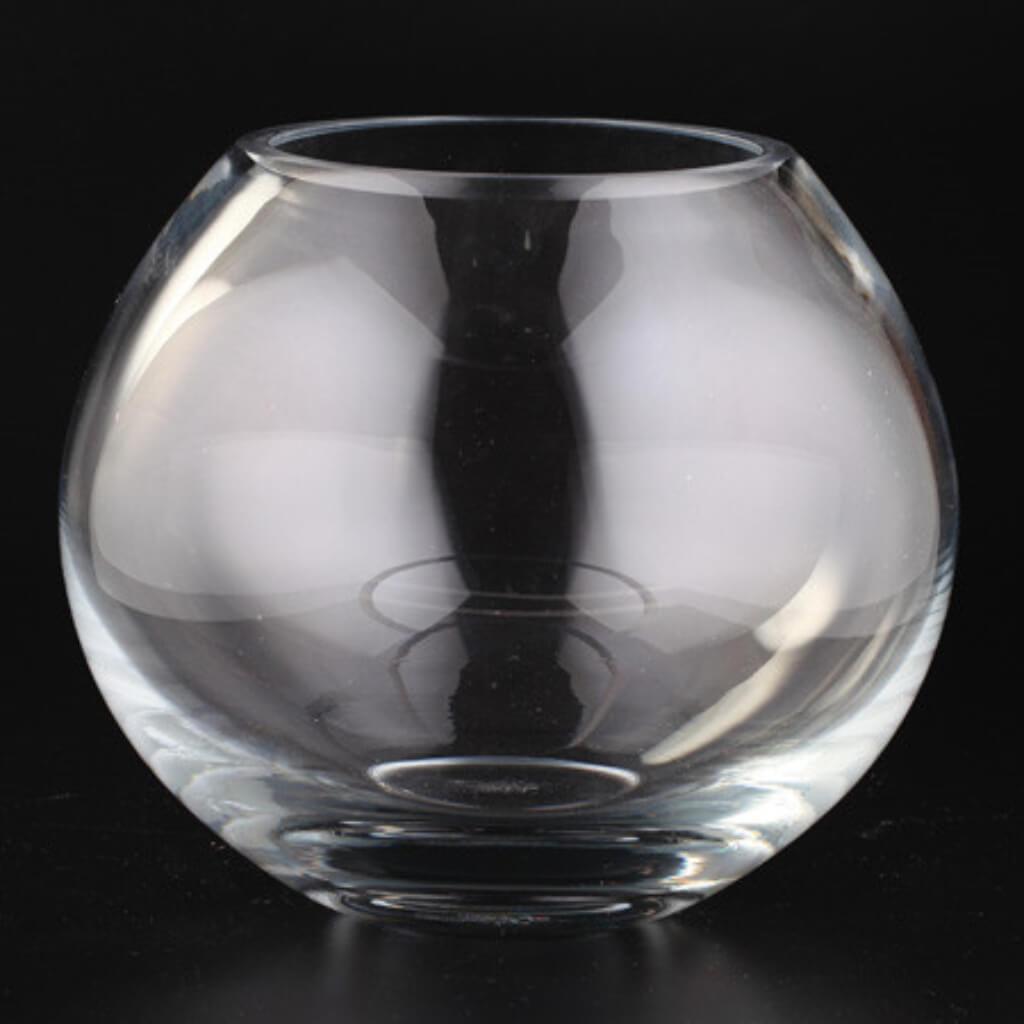 Clear Bubble Bowl 2Pcs H:9&quot; D:10&quot; 