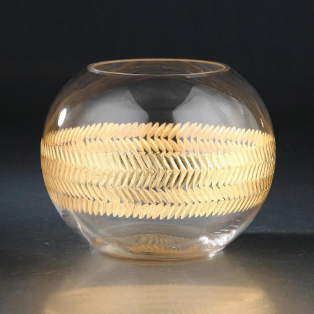 Glass Accessory H:7" D:10" 