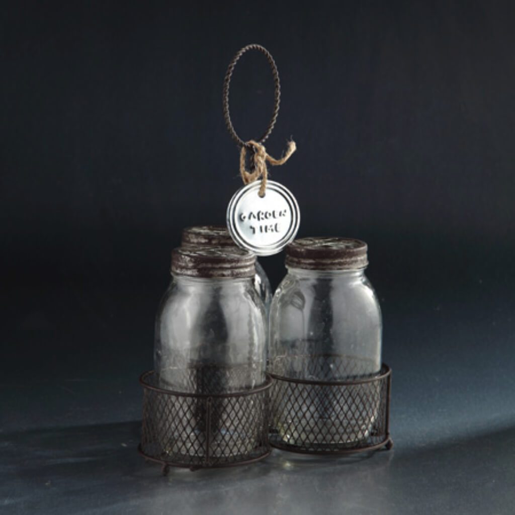 Glass Accessory H:14" D:9.5" 