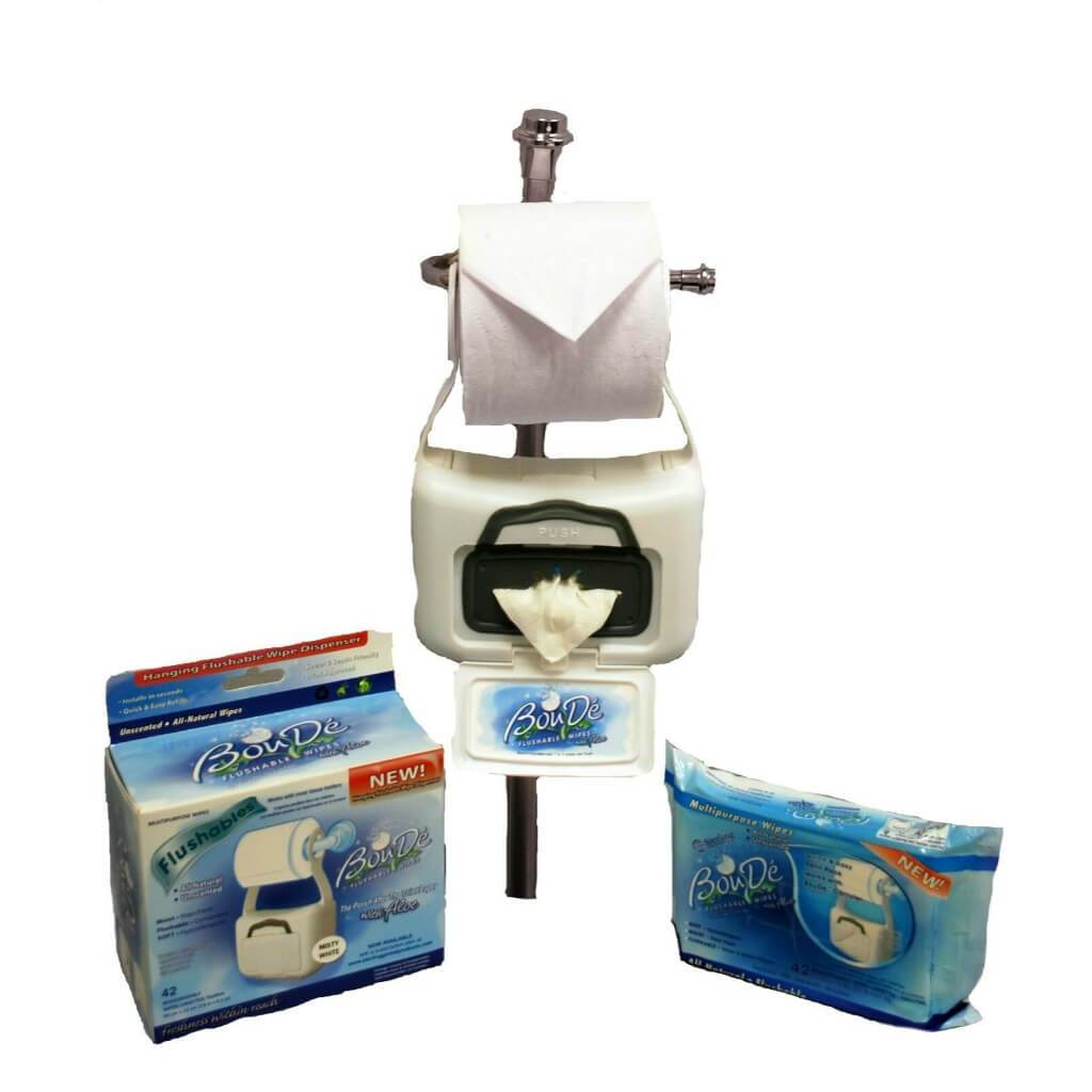 Bou De Flushable Wipes Dispenser 