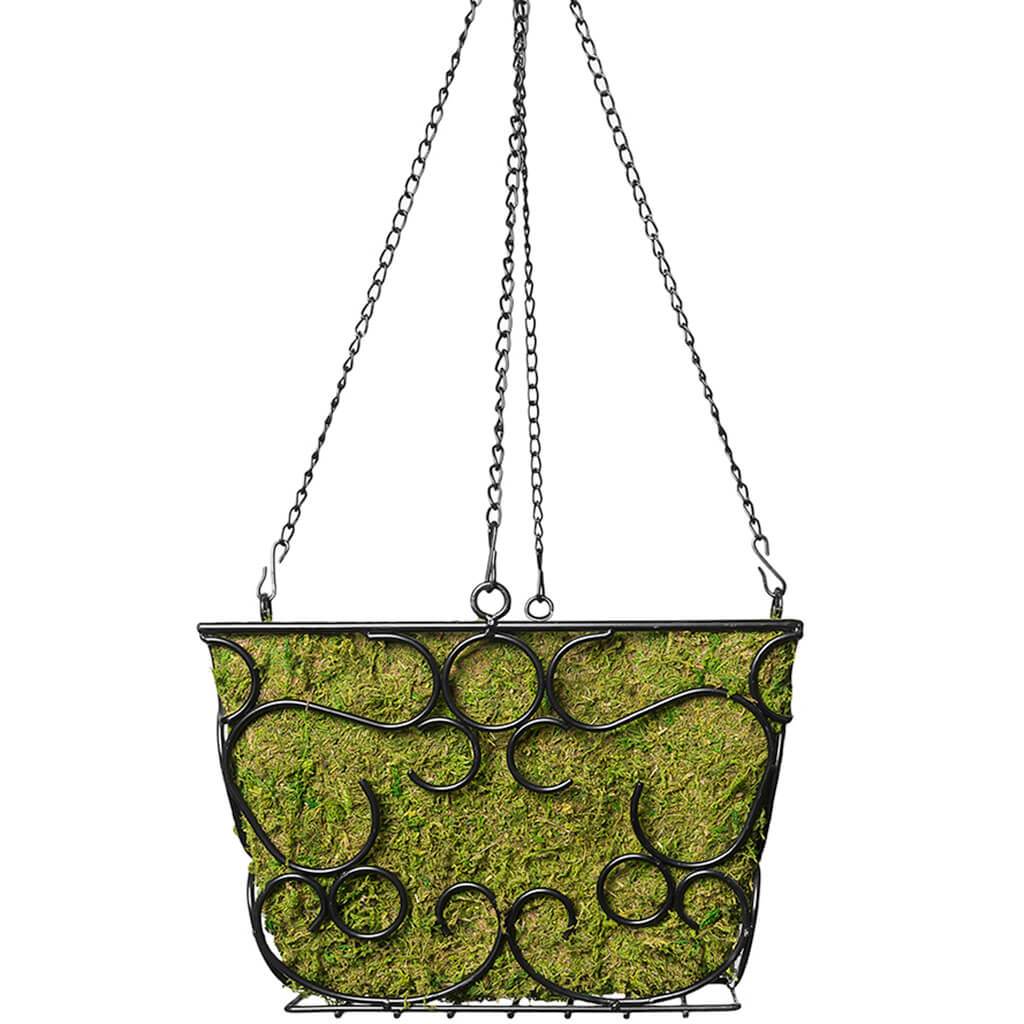 Macbeth Square Wire Hanging Basket