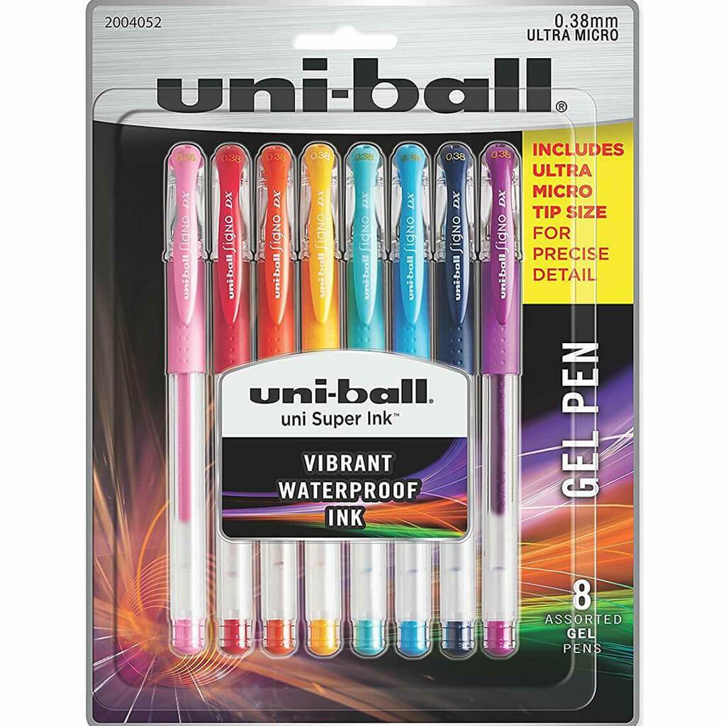 Gelstick Pen Sets 8 Assorted Colors