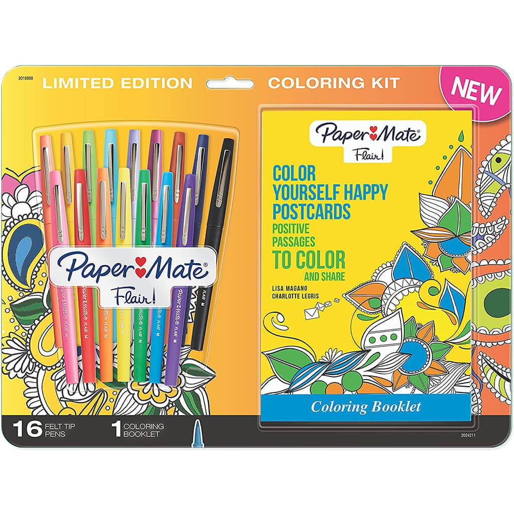 Flair Coloring Kit 17pc