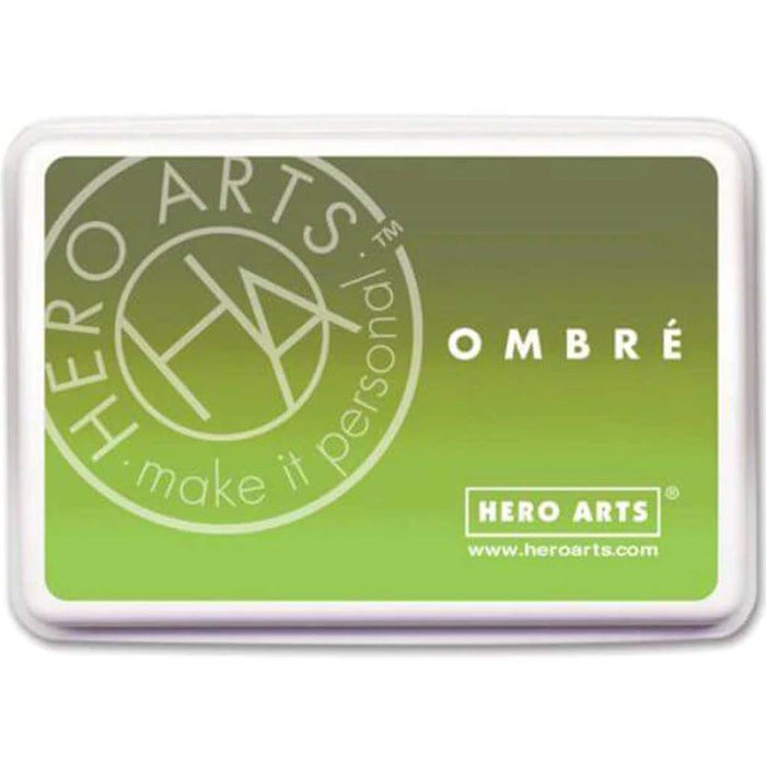 Ombre Ink Pad Lime to Forever Green 