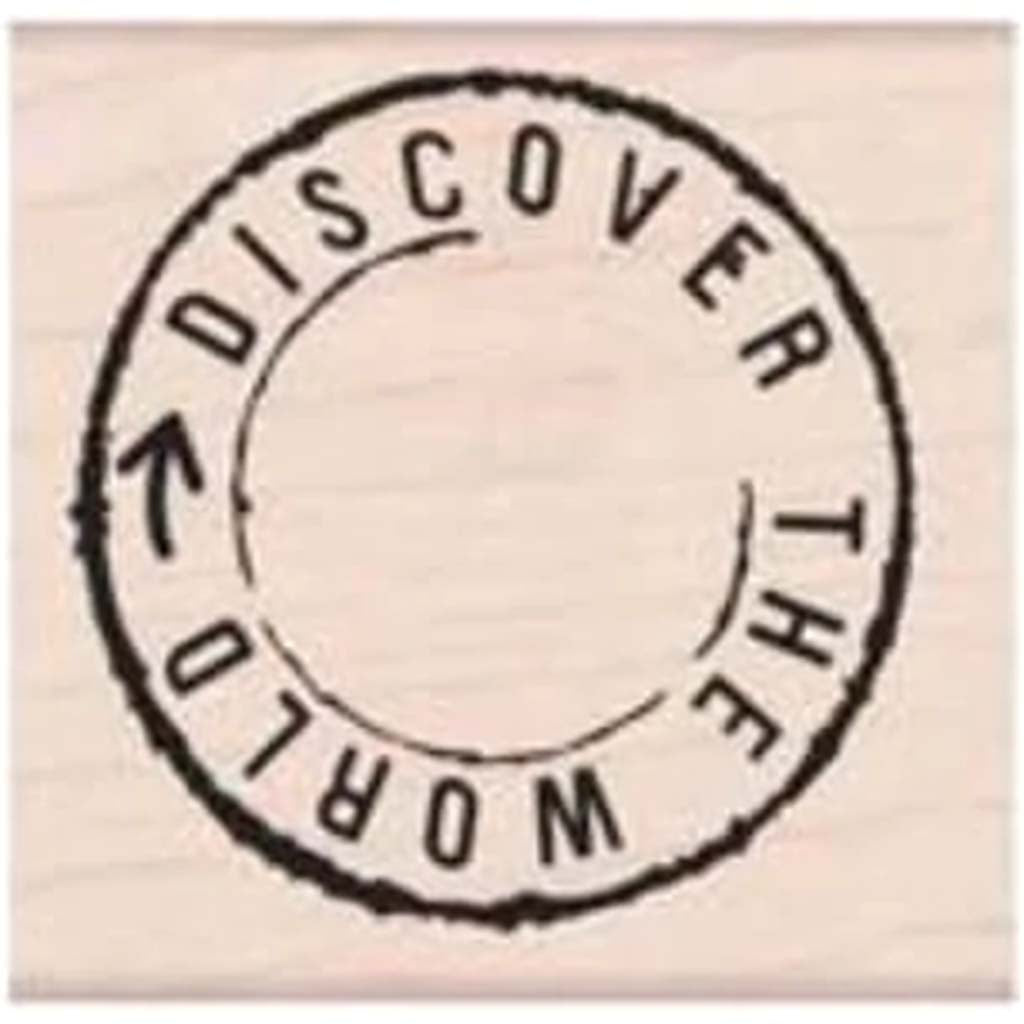 Discover The World Stamp