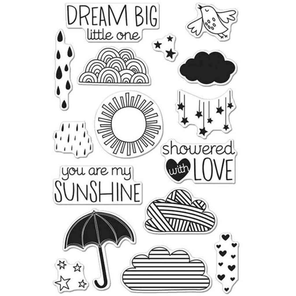 Sun Showers Clear Stamp