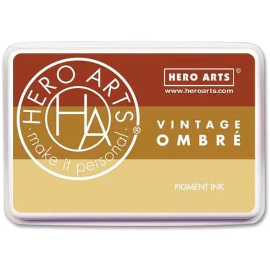 OMBRE INK PAD VINTAGE METALLIC RUST 