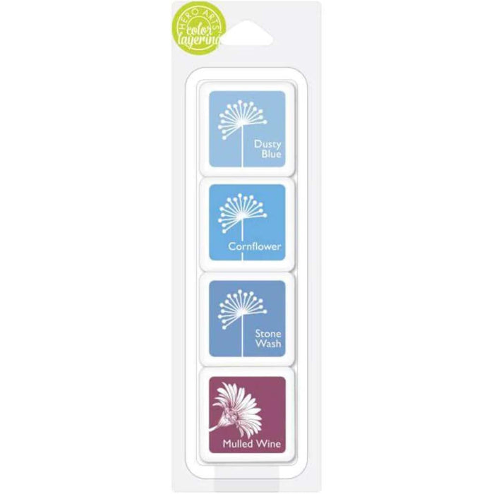 Mariana's Cornflower Ink Cubes 4 Colors 