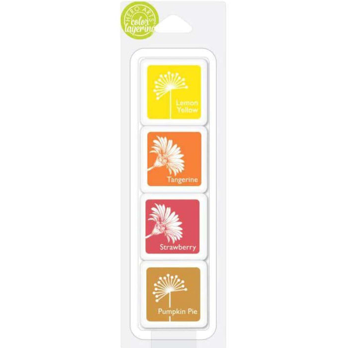 Jayne's Fall Ink Cubes 4 Colors 