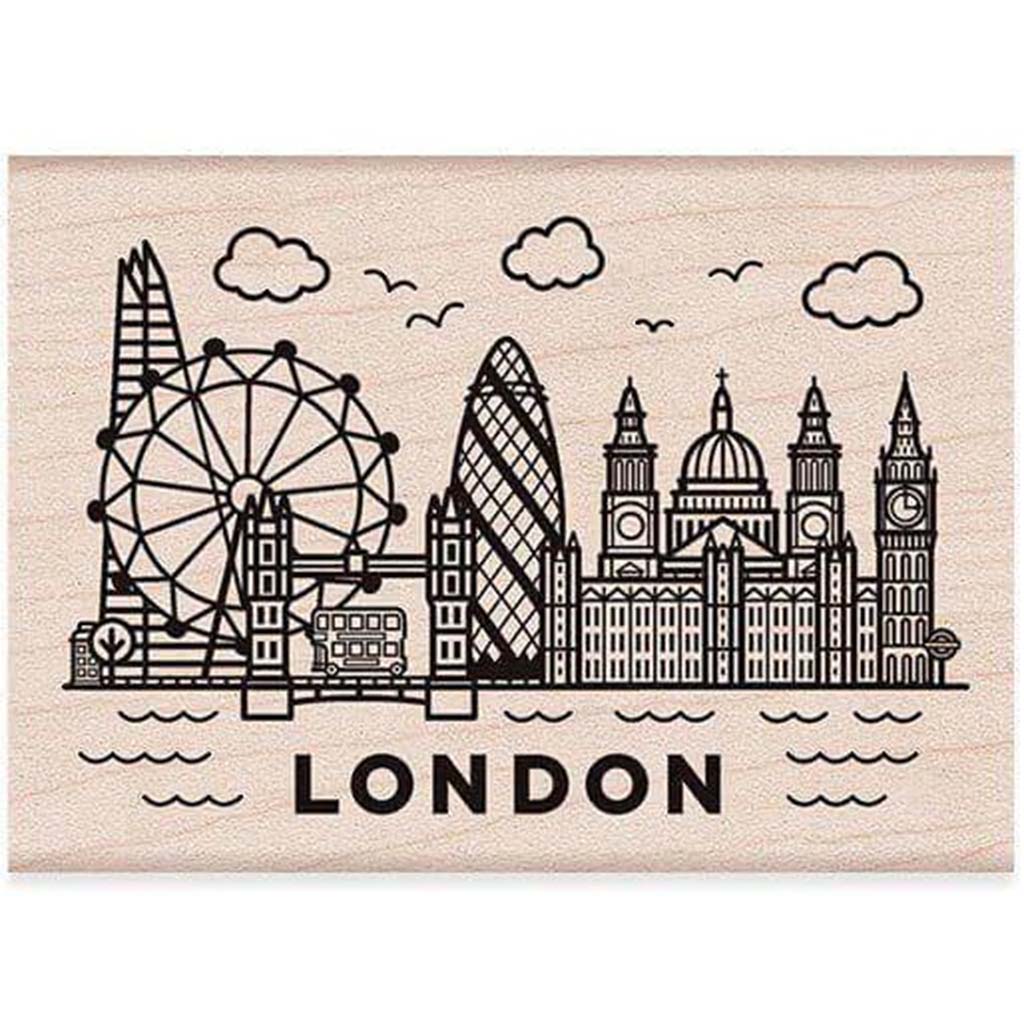 Destination London Stamp 