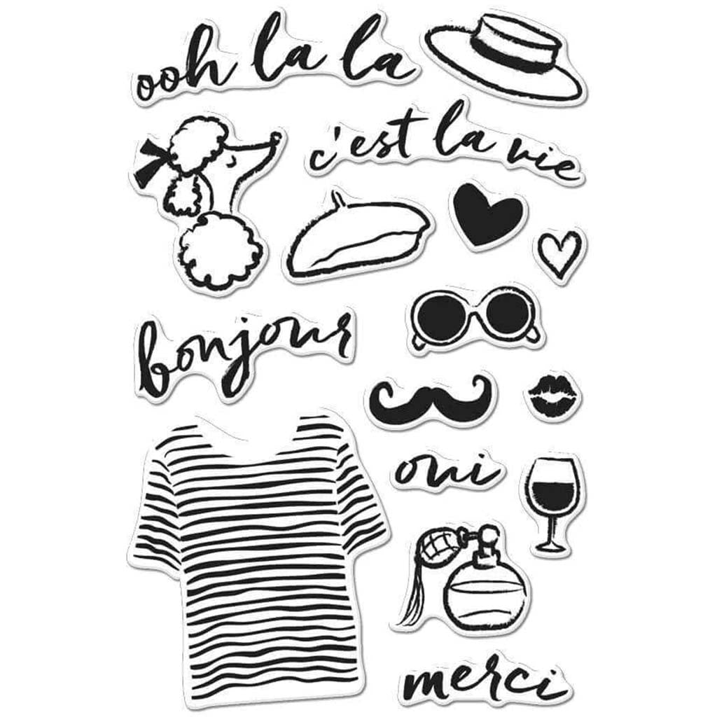 Ooh La La Clear Stamp 