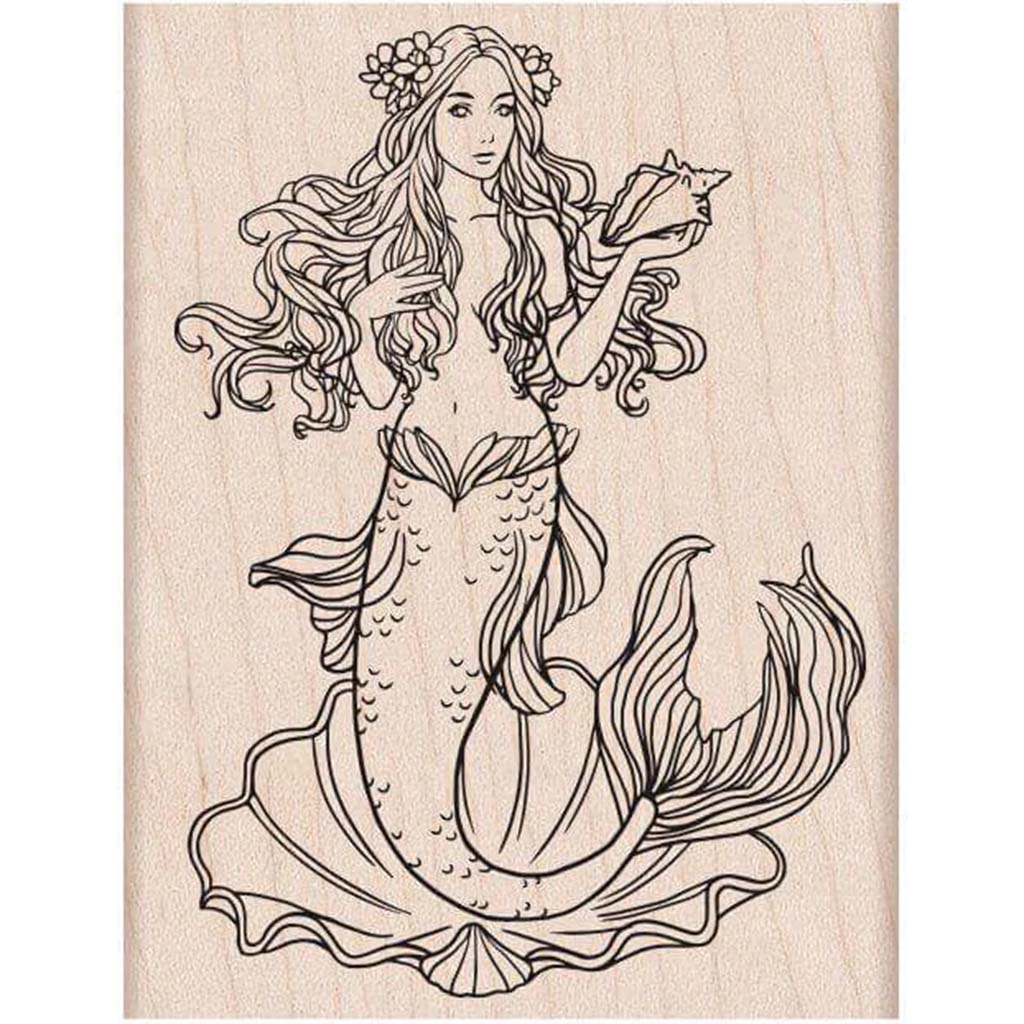 Mermaid Stamp 