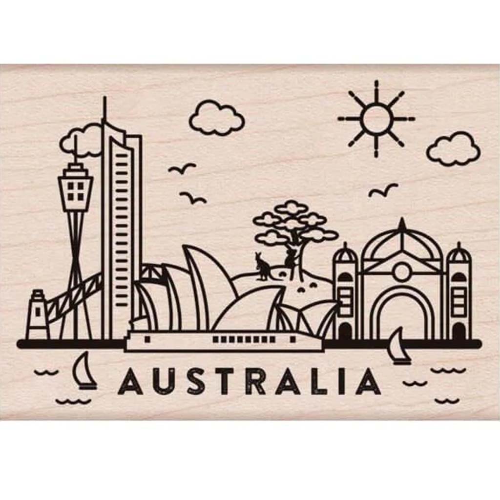 Destination Australia Stamp