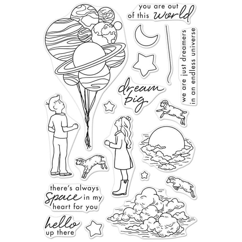 Dream Big Clear Stamp