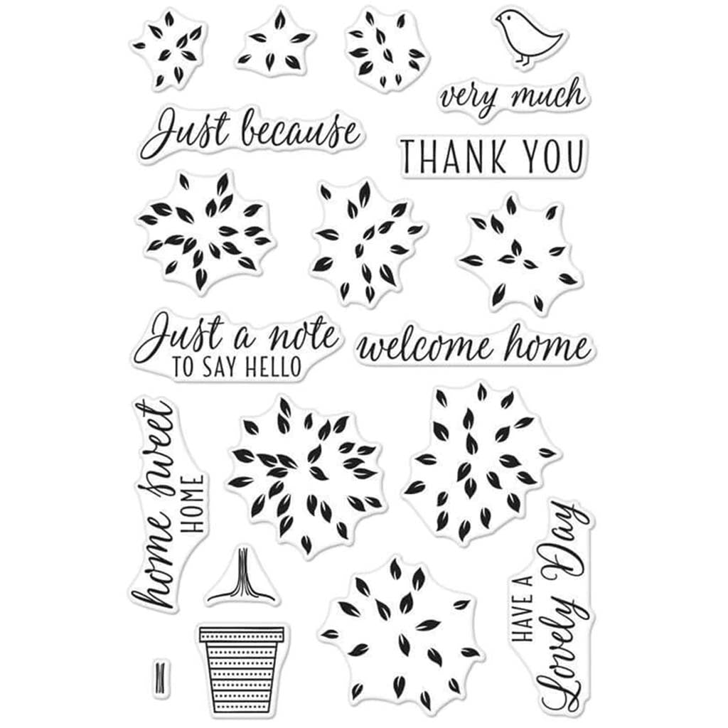 Layered Topiary Clear Stamp