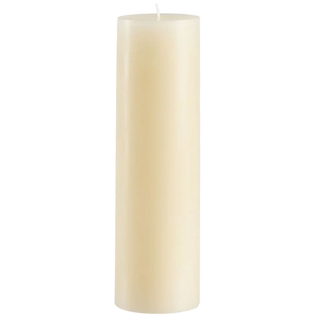 Pillar Candle Ivory Vanilla Scented