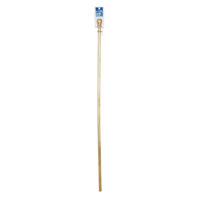 Patriotic Wood Flag Pole 59in 