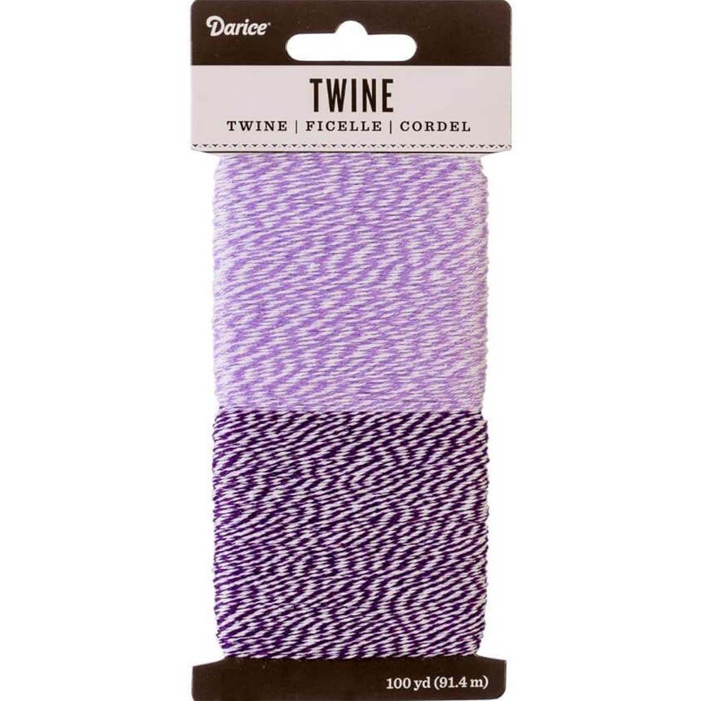 TWINE LAVENDER PURPLE 100 YD 