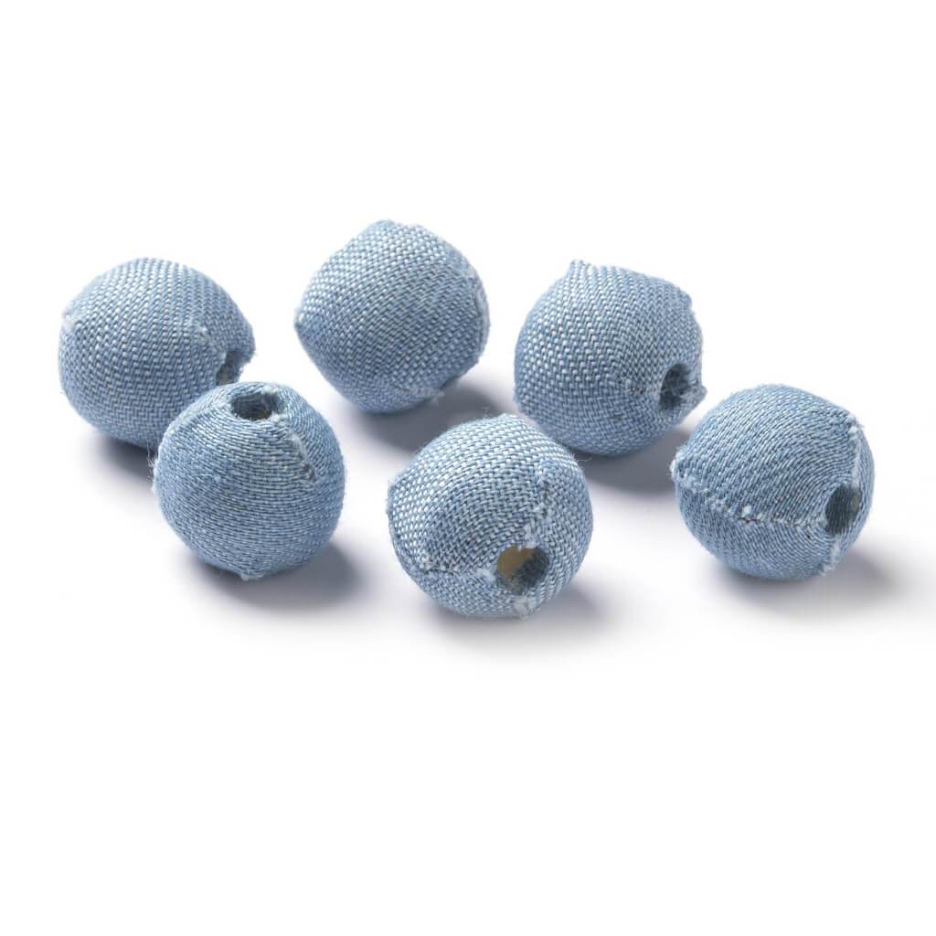 Cloth Covered Beads