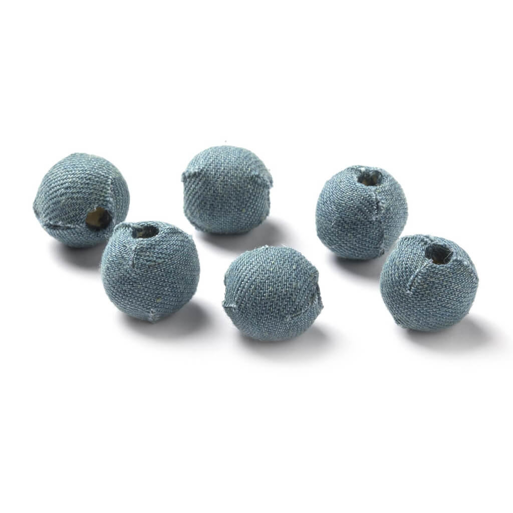 Cloth Covered Beads