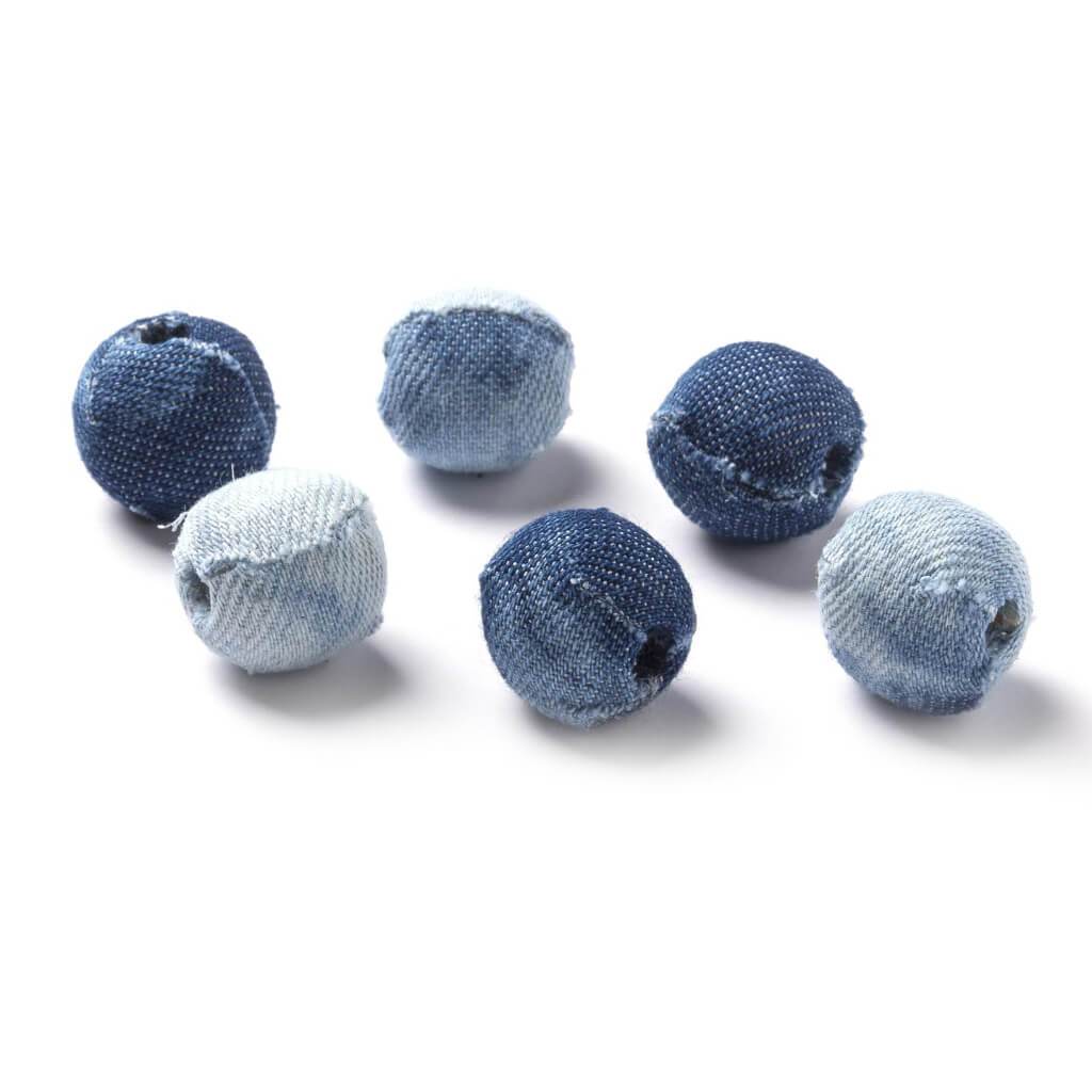 Cloth Covered Beads