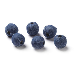 Cloth Covered Beads