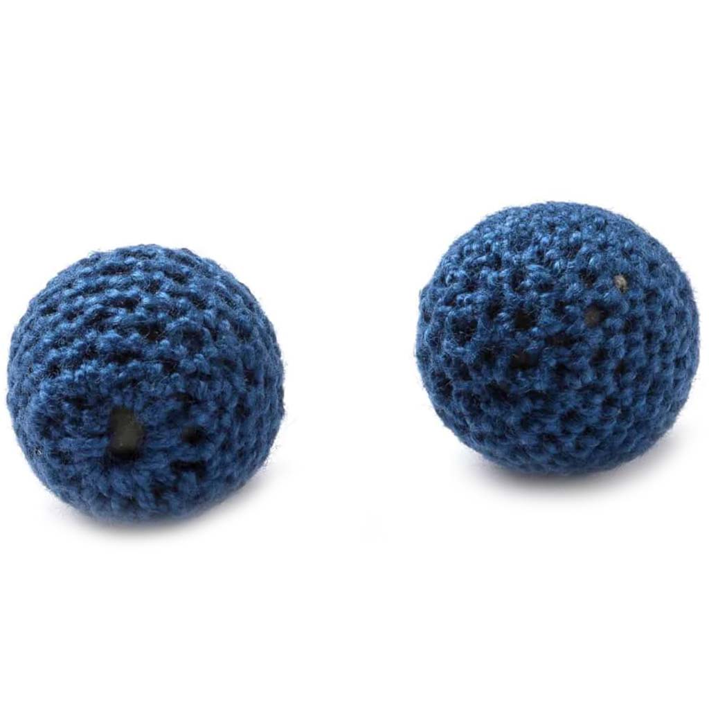 CROCHET BEAD .78 NAVY 2PC 