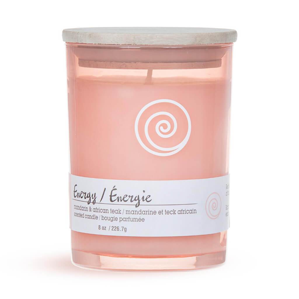 ZEN CANDLE CORAL ENERGY 8OZ 