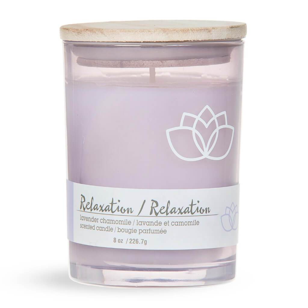 ZEN CANDLE LAVENDER RELAXATION 8OZ 