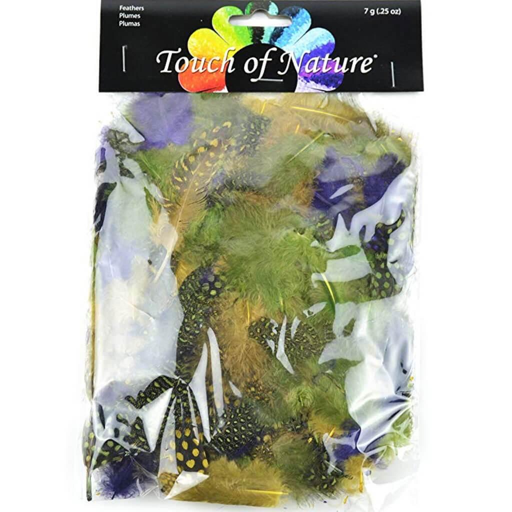 Dyed Guinea 7gm Nouveau Mardi Gras Mix