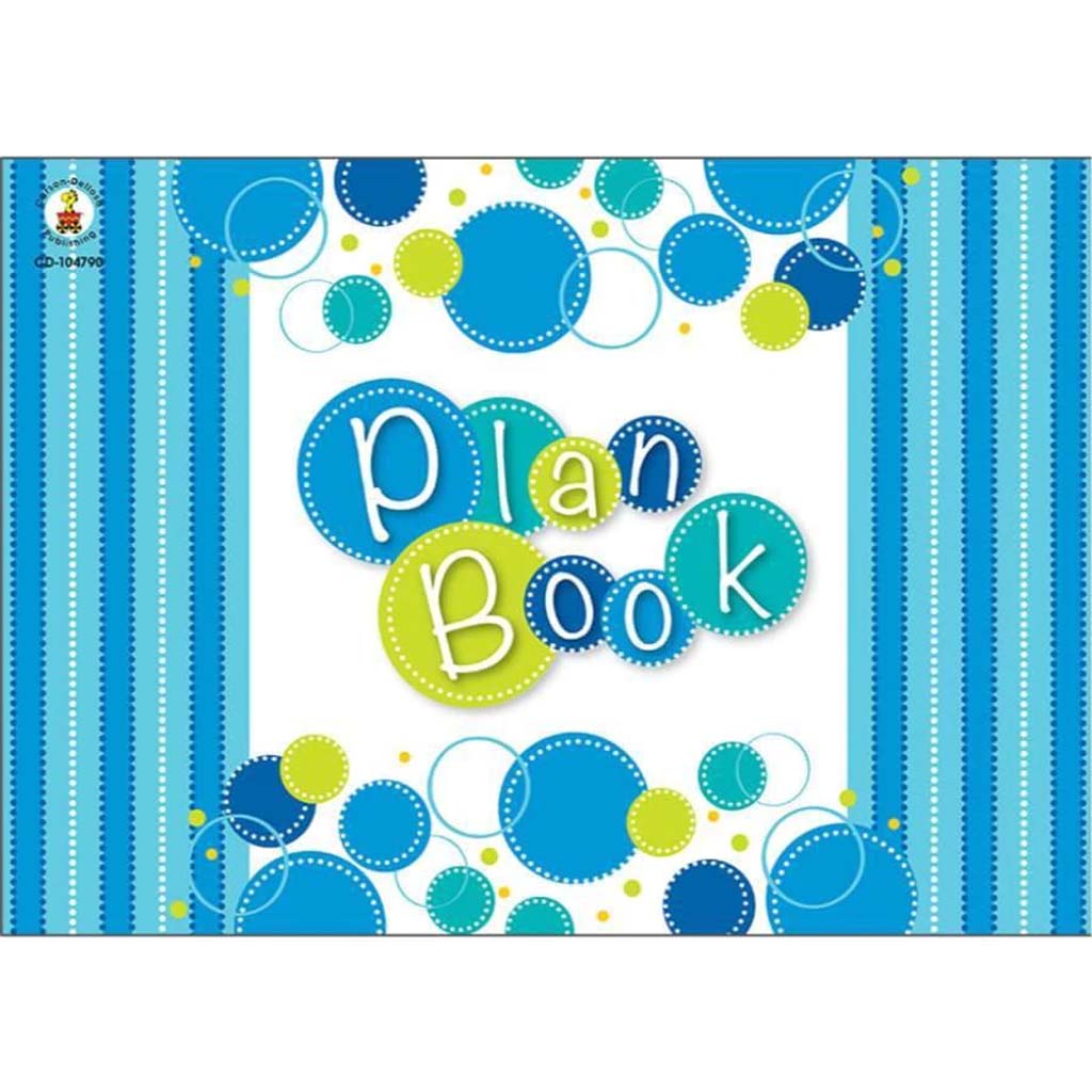 Bubbly Blues Plan Book 