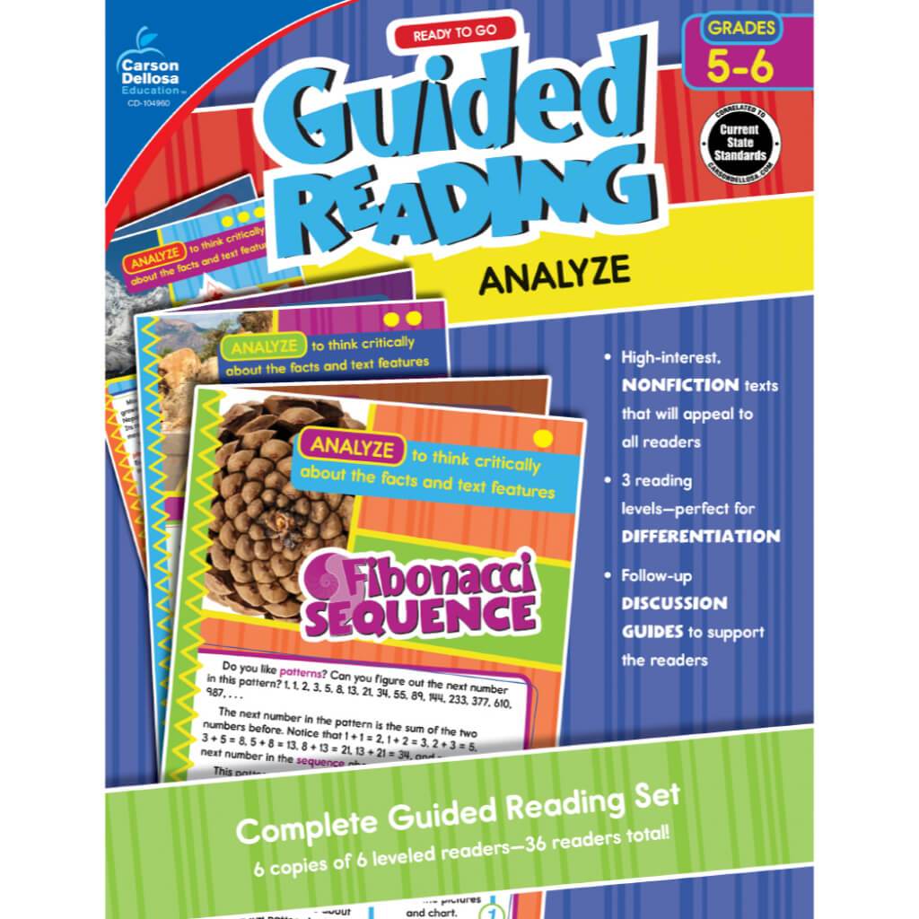 Guided Reading Analyze Grade 5-6 