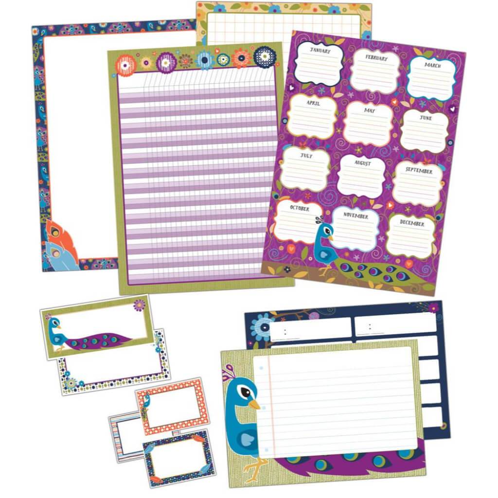 You Nique Classroom Organizers Bulletin Board Set 