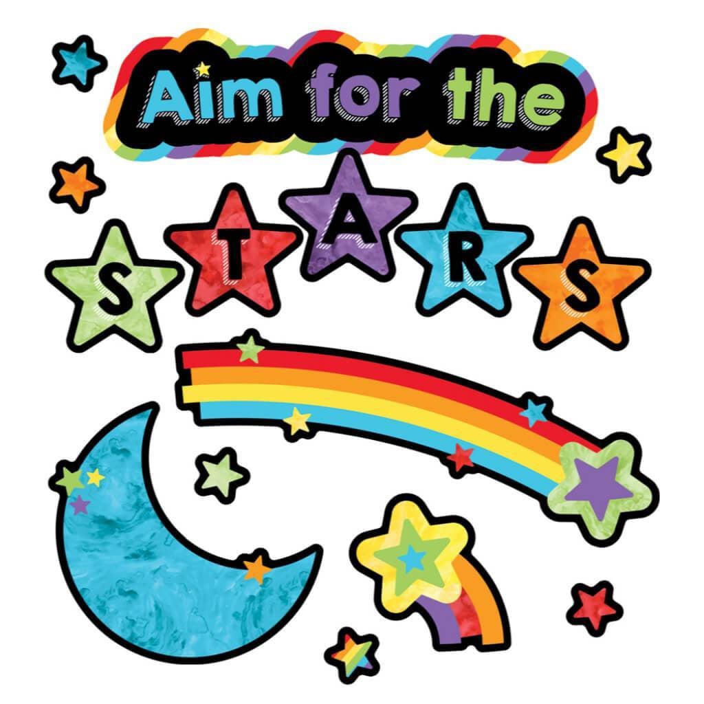 Aim For The Stars Mini Bulletin Board Set 