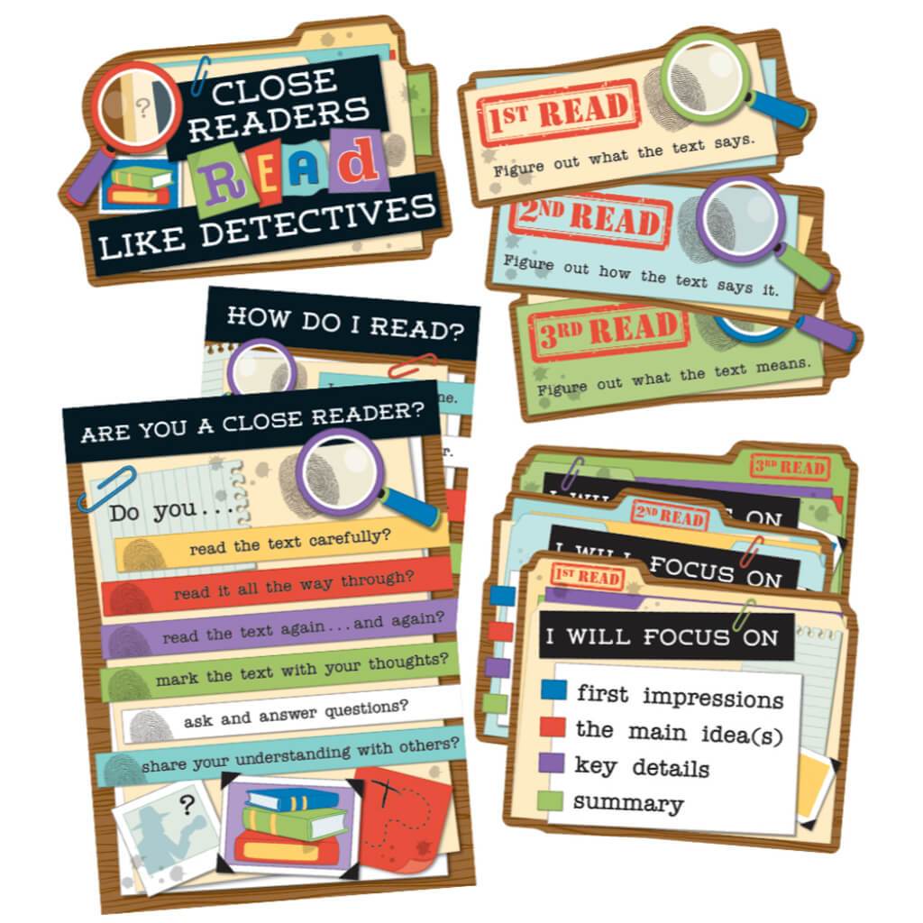 Close Reading Bulletin Board Set 