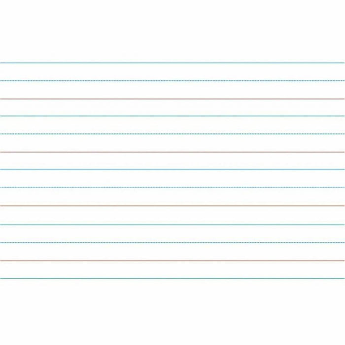 Write-on/Wipe-off Handwriting Paper Chart