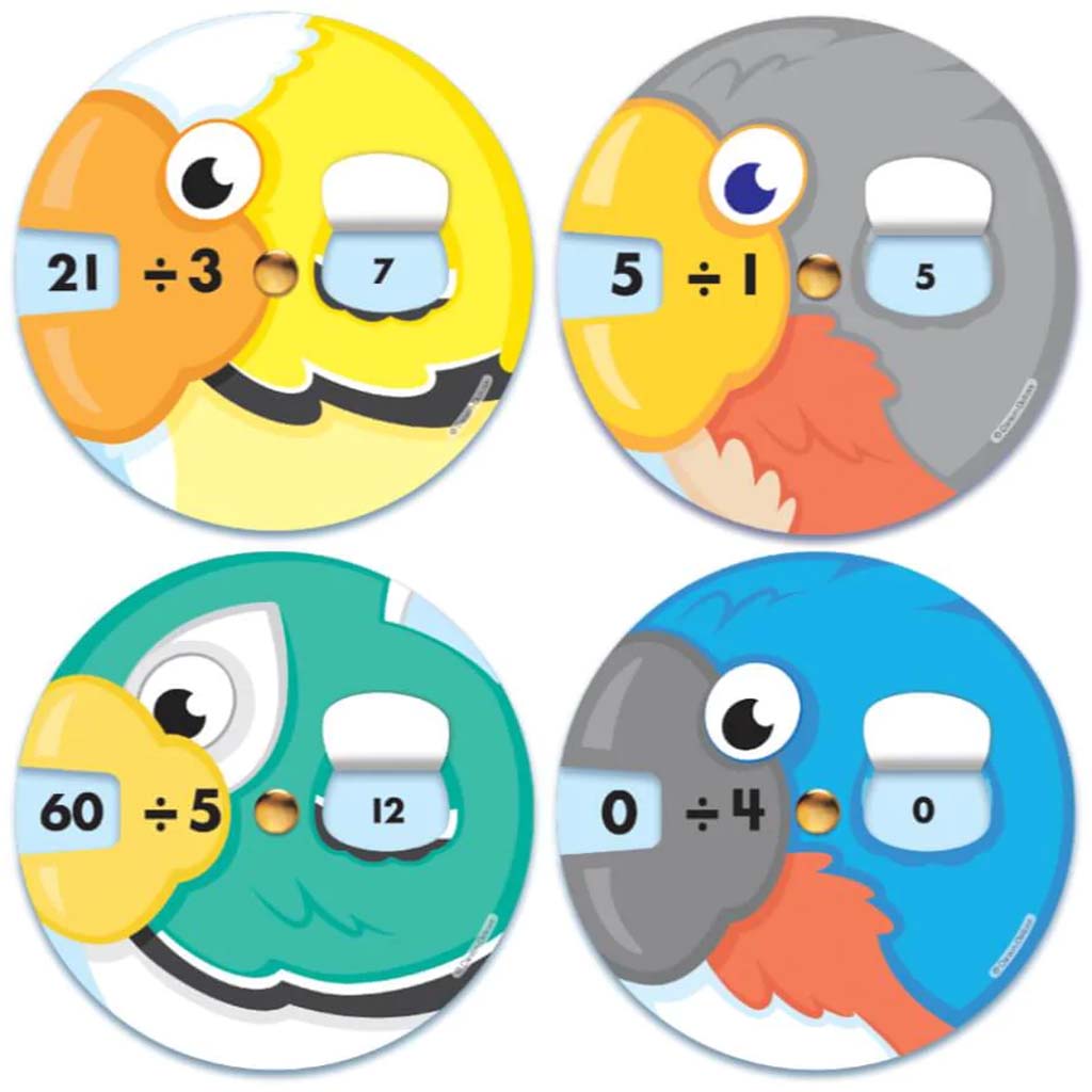 Ez-Spin Division Facts Manipulative 