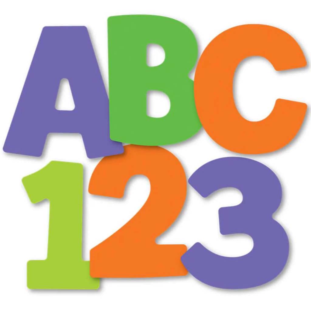 Color Splash Ez Letters 4In 