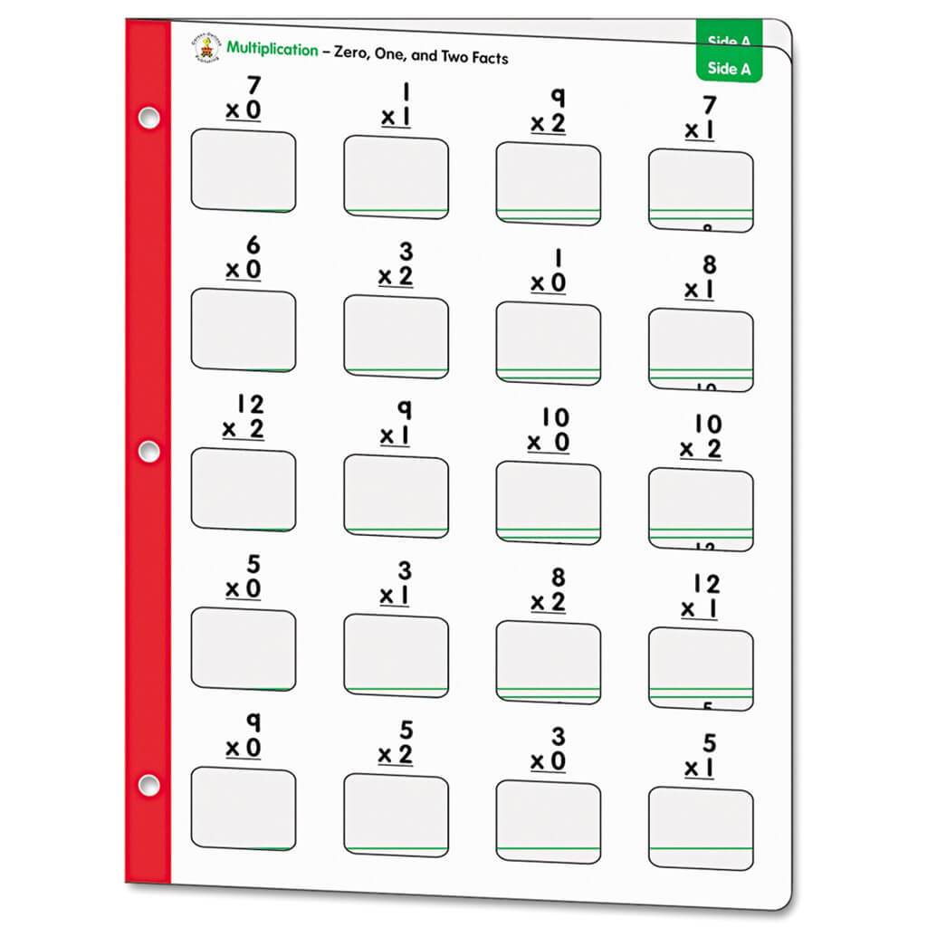 Math Window Multiplication 2-5