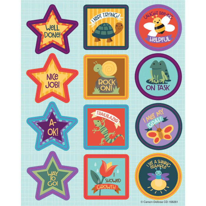 Nature Explorers Motivators Motivational Stickers 
